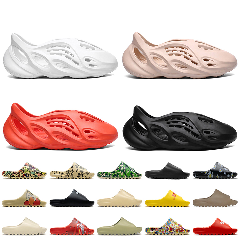 Foam Runner Sandals Kanye Slides Women Mens Slipper Slippers EVA 2021 Resin Desert Sand Bone Earth Brown Luxurys Designers flip flops Size 28-45, Black
Foam Runner Sandals Kanye Slides Women Mens Slipper Slippers EVA 2021 Resin Desert Sand Bone Earth Brown Luxurys Designers flip flops Size 28-45, Black