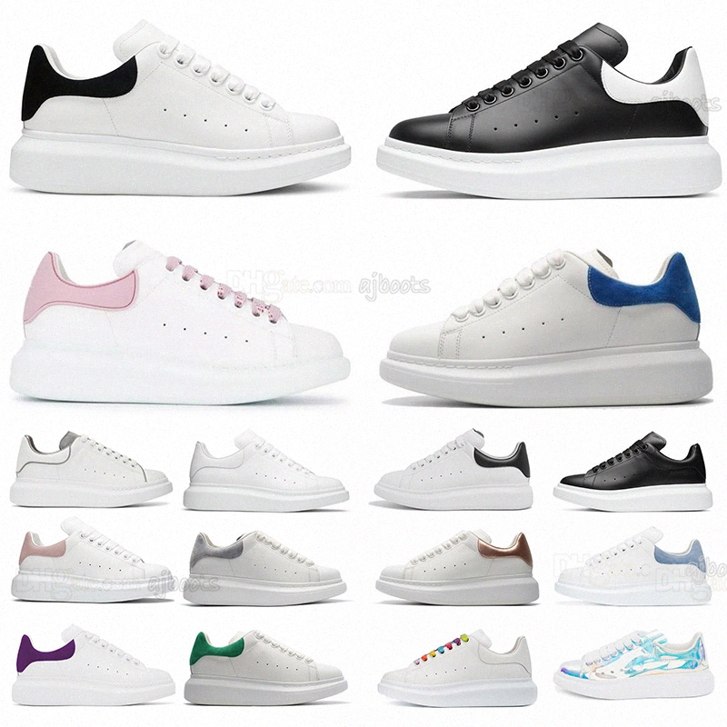 With Box logo alexander mcqueens Fashion Men Shoes Designer Women Leather Lace Up Platform Oversized Sneakers White Black womens Luxury velvet Casual trainer U9r6#, 24
With Box logo alexander mcqueens Fashion Men Shoes Designer Women Leather Lace Up Platform Oversized Sneakers White Black womens Luxury velvet Casual trainer U9r6#, 24