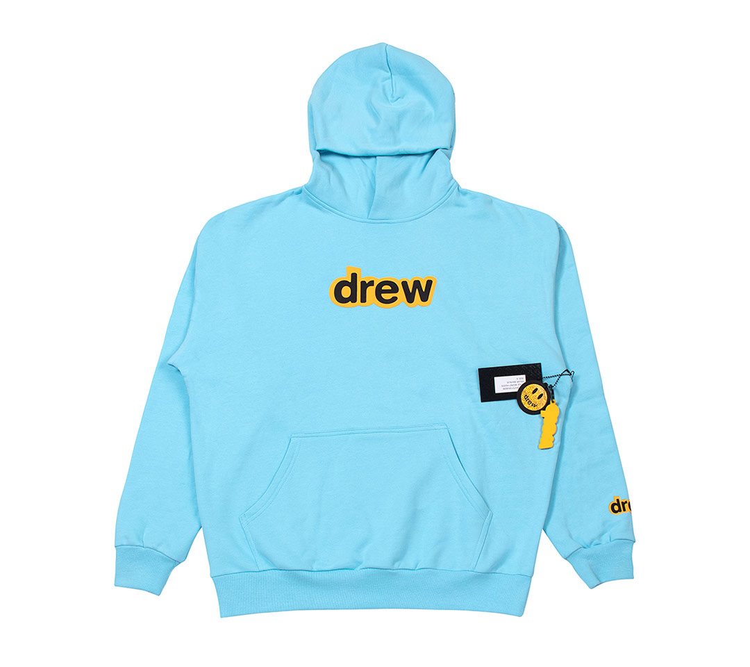 Mens Designer Hoodies DREW HOUSE Letter Printing Sea Blue Bieber High Sreet Long Sleeve Sweatshirt Loose, Black