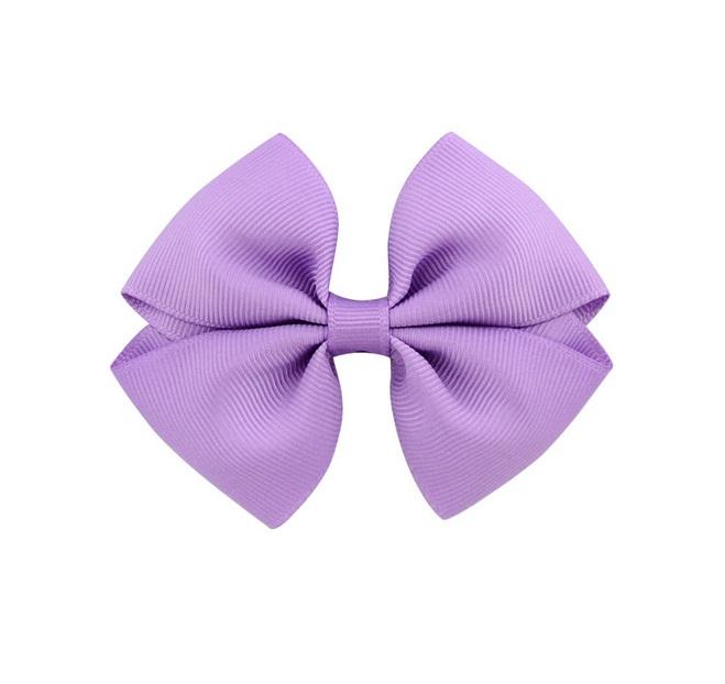 20 Colors Kids Girls Hair Accessories Fashion Popular Boutique Hair clips Grosgrain Ribbon Bows Clips Children Hairpins Barrettes