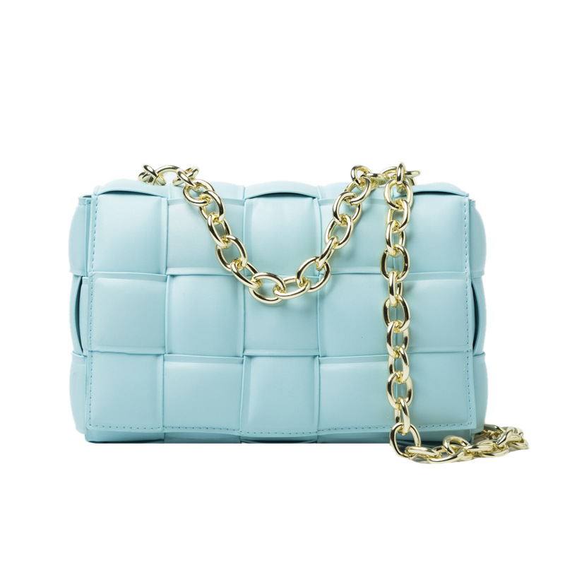 Wholesale New Style Bag 8 Colors Female Messenger Handbag Luxury Hand-made Woven Square Chain Women Shoulder Hand Bags, White
Wholesale New Style Bag 8 Colors Female Messenger Handbag Luxury Hand-made Woven Square Chain Women Shoulder Hand Bags, White