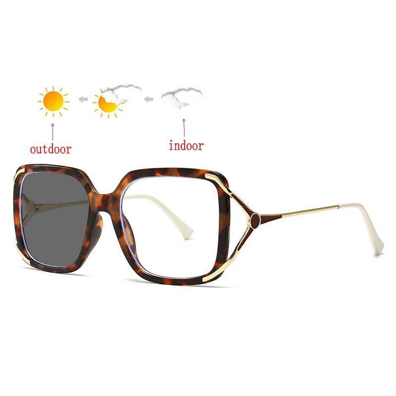 Vintage Transition Sun Pochromic Reading Glasses Men Women Adjustable Vision With Multifocal Diopter Progressive NX Sunglasses
Vintage Transition Sun Pochromic Reading Glasses Men Women Adjustable Vision With Multifocal Diopter Progressive NX Sunglasses