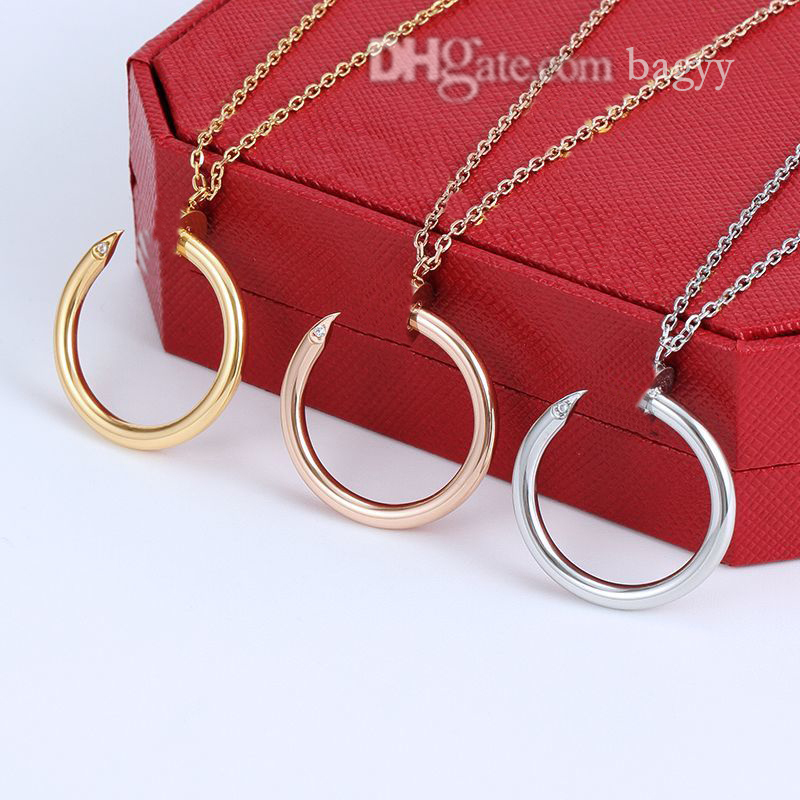 designer Jewelry women men Pendant Necklaces Love Screw carti Party Clou Wedding Couple Gift Fashion Luxury a6h
designer Jewelry women men Pendant Necklaces Love Screw carti Party Clou Wedding Couple Gift Fashion Luxury a6h