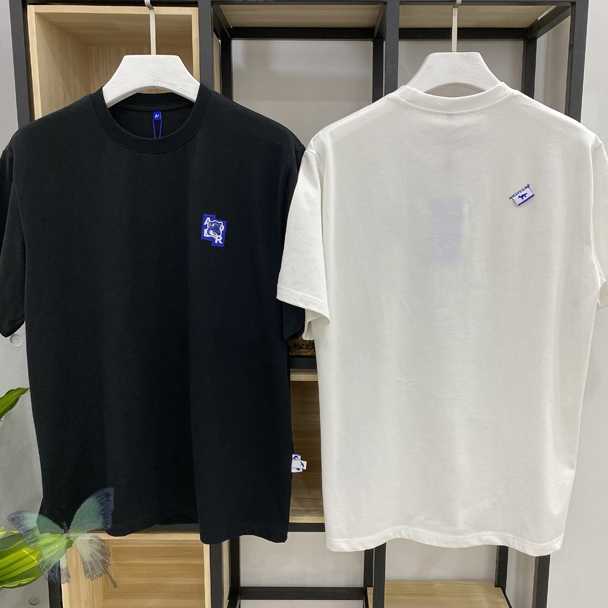 Adererror Embroidery T-shirt Real Picture Men Women Ader Error T Shirts Four Seasons 210629