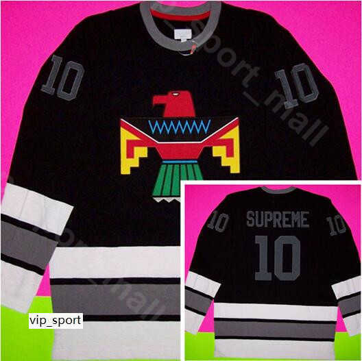 Moive Thunderbird Bird Ice Hockey Jerseys College Frank Ocean Sport Pure Cotton University Home Black Away White, 10 black
Moive Thunderbird Bird Ice Hockey Jerseys College Frank Ocean Sport Pure Cotton University Home Black Away White, 10 black