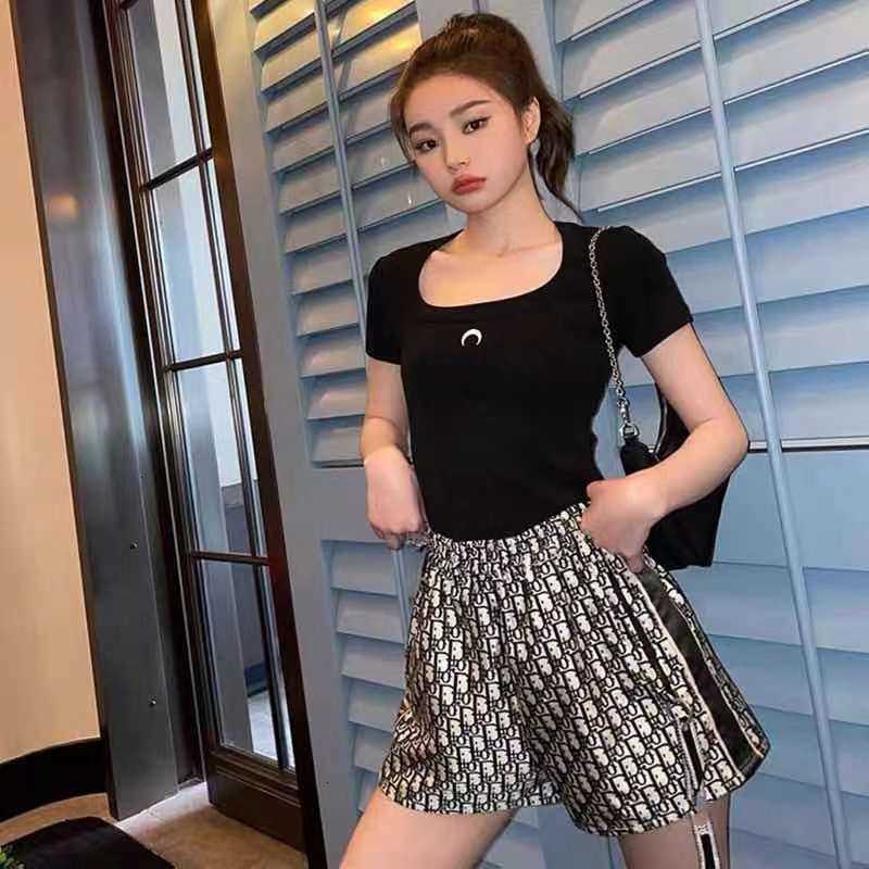 Designer Women's Shorts 2021 Summer Thailand d Family High Waist Loose, White;black
Designer Women's Shorts 2021 Summer Thailand d Family High Waist Loose, White;black