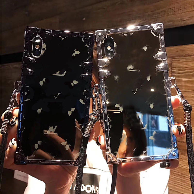 Mirror Phone Case For Iphone 12 Mini 11 Pro Max Fashion Square Lattice Plated Case for iPhone X XS MAX XR 6 S 7 8 Plus Cellphone Shell Cover
Mirror Phone Case For Iphone 12 Mini 11 Pro Max Fashion Square Lattice Plated Case for iPhone X XS MAX XR 6 S 7 8 Plus Cellphone Shell Cover