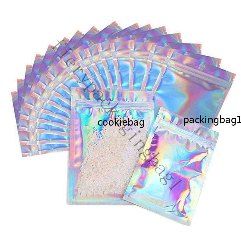 100 pieces Resealable Mylar Bags Holographic Color Multiple Size Smell Proof Clear Zip Lock Candy bags
100 pieces Resealable Mylar Bags Holographic Color Multiple Size Smell Proof Clear Zip Lock Candy bags