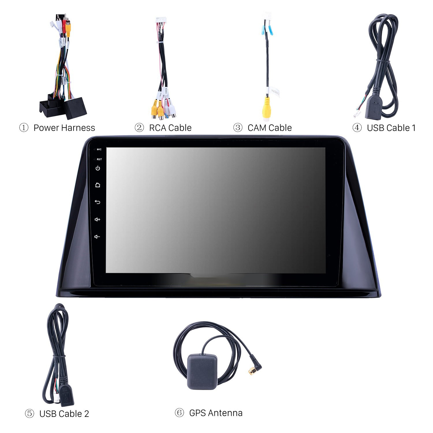 Car Dvd Player Gps for Peugeot 308 2016-2018 9 Inch Multimedia Android Touch Screen Stereo Auto Radio Bluetooth Mirror Link WIFI USB