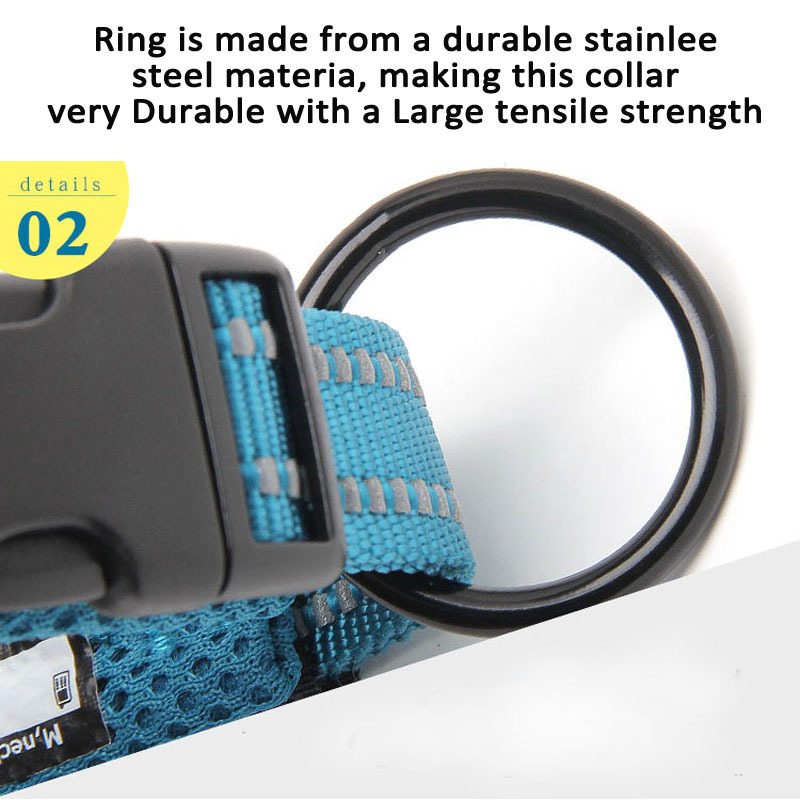 Truelove Easy On Pet Dog Collar And Leash Set Nylon Adjustabele Collar Dog Training Leash Reflective Pet Supplies Dropshipping