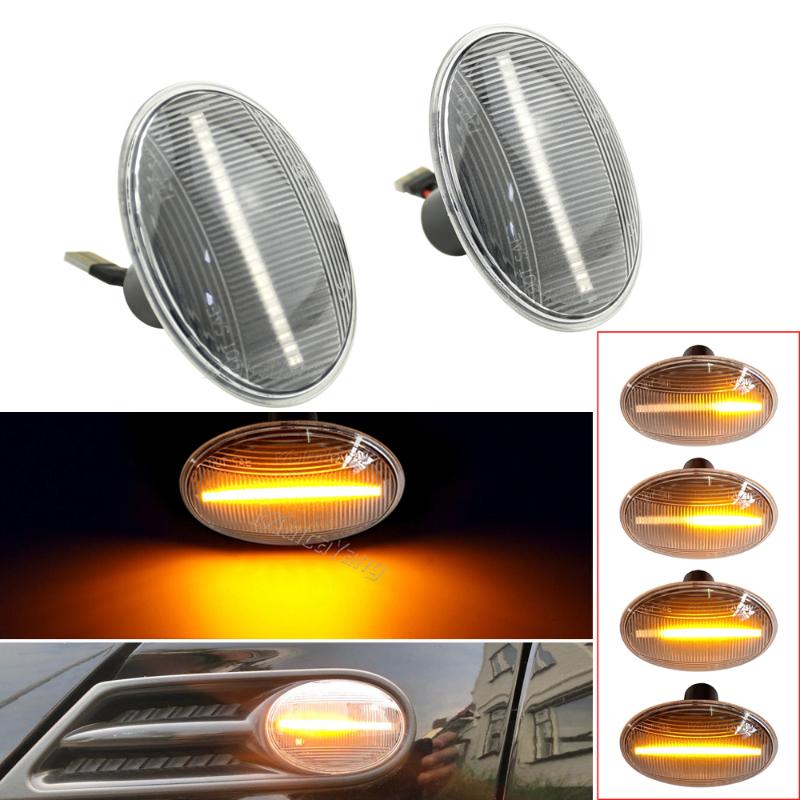 Emergency Lights 2Pcs Dynamic LED Turn Signal Light Car Side Marker Lamp 2007-2013 For MINI Cooper R55 R56 R57 R58 R59 CL-R56-L
Emergency Lights 2Pcs Dynamic LED Turn Signal Light Car Side Marker Lamp 2007-2013 For MINI Cooper R55 R56 R57 R58 R59 CL-R56-L