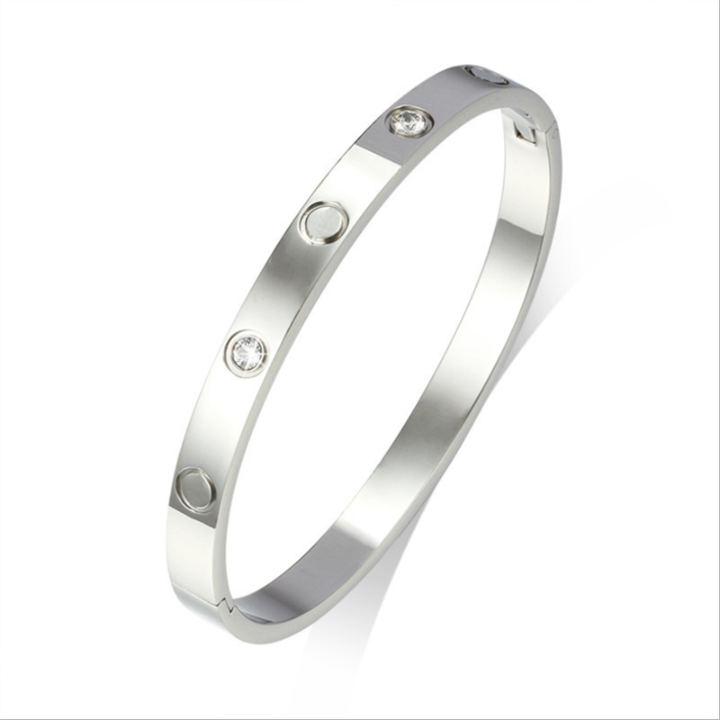 Luxury Designer Jewelry Love Bracelet Men Women Design Bangle Charm Silver Gold Stainless Steel Simple buckle Wedding bride party gifts Couple Bracelets
Luxury Designer Jewelry Love Bracelet Men Women Design Bangle Charm Silver Gold Stainless Steel Simple buckle Wedding bride party gifts Couple Bracelets