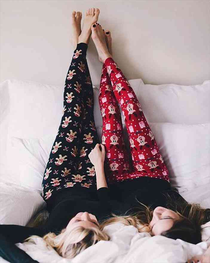 brand winter warm christmas snowflake women legging pajamas cotton skinny santa xmas pencil pants, Black
brand winter warm christmas snowflake women legging pajamas cotton skinny santa xmas pencil pants, Black
