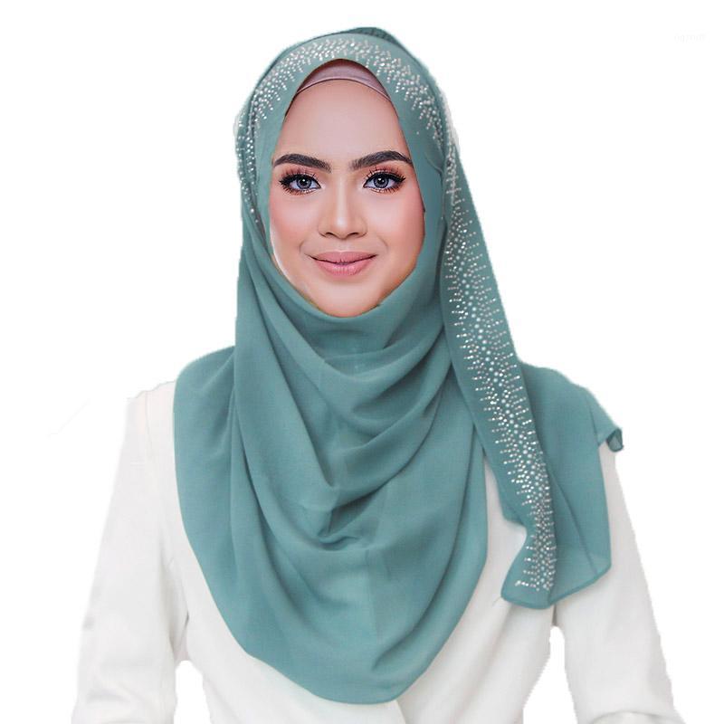 Scarves Arrival Women Soft Cotton Scarf Pearls Muslim Hijab Wraps Headband Long 20 Color For, Blue;gray
Scarves Arrival Women Soft Cotton Scarf Pearls Muslim Hijab Wraps Headband Long 20 Color For, Blue;gray