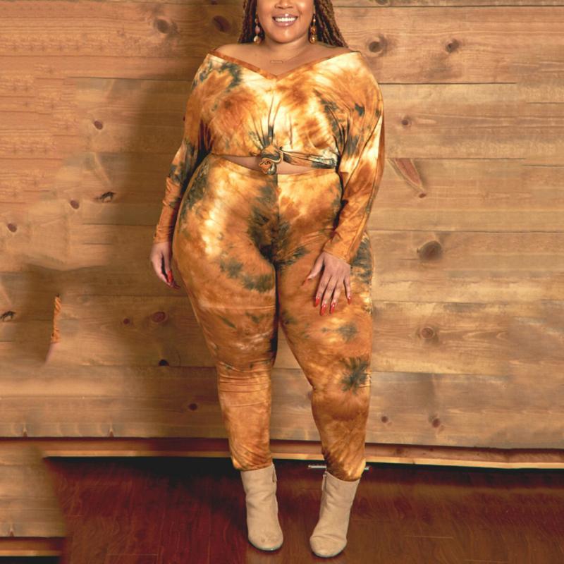 Women's Tracksuits African Ladies 4xl 5xl Plus Size 2 Pieces Sets Printed Blouse & Pants Fashion High Street Clothes Outfits Matching 2021, Color 1
Women's Tracksuits African Ladies 4xl 5xl Plus Size 2 Pieces Sets Printed Blouse & Pants Fashion High Street Clothes Outfits Matching 2021, Color 1