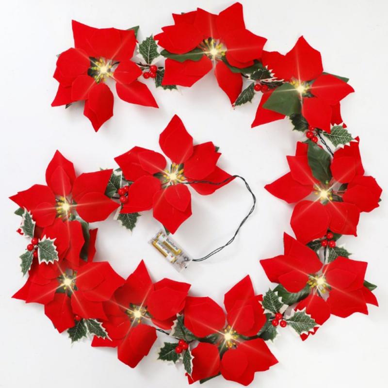 Decorative Flowers & Wreaths LED Christmas Outdoor Holiday Wedding Xmas Party Decoration Lights Fairy Lighting String For Ornaments Year Dec
Decorative Flowers & Wreaths LED Christmas Outdoor Holiday Wedding Xmas Party Decoration Lights Fairy Lighting String For Ornaments Year Dec