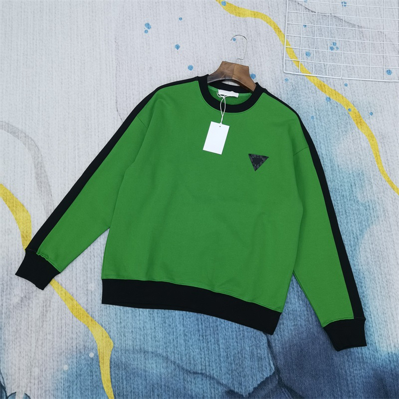 Autumn Winter Designer Hoodies Mens Womens Limitted Splicing Sweater Green Black Pullover Round Neck Sweatshirt Must-have for Couples 14727
Autumn Winter Designer Hoodies Mens Womens Limitted Splicing Sweater Green Black Pullover Round Neck Sweatshirt Must-have for Couples 14727
