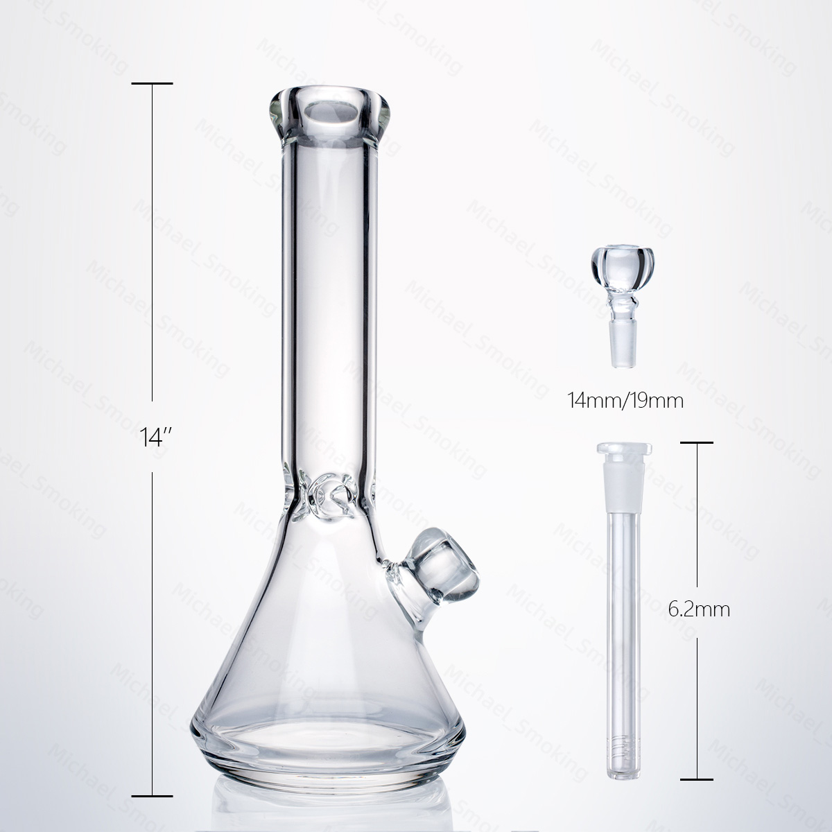 9mm thick glass beaker bong set with downstem&bowl transparent high quality water glass pipe from wholesale factory
9mm thick glass beaker bong set with downstem&bowl transparent high quality water glass pipe from wholesale factory