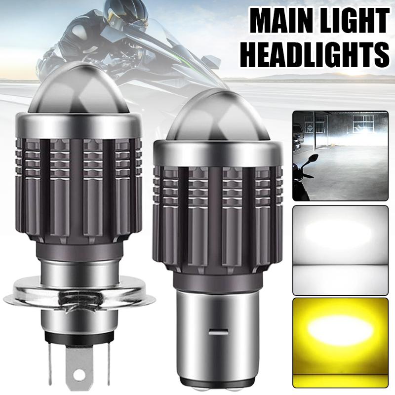 Car Headlights 1PCS H4 LED H6 BA20D Motorcycle Headlight Bulbs CSP White Yellow Hi Lo Lamp Fog Lights Moto Scooter Accessories 12V
Car Headlights 1PCS H4 LED H6 BA20D Motorcycle Headlight Bulbs CSP White Yellow Hi Lo Lamp Fog Lights Moto Scooter Accessories 12V