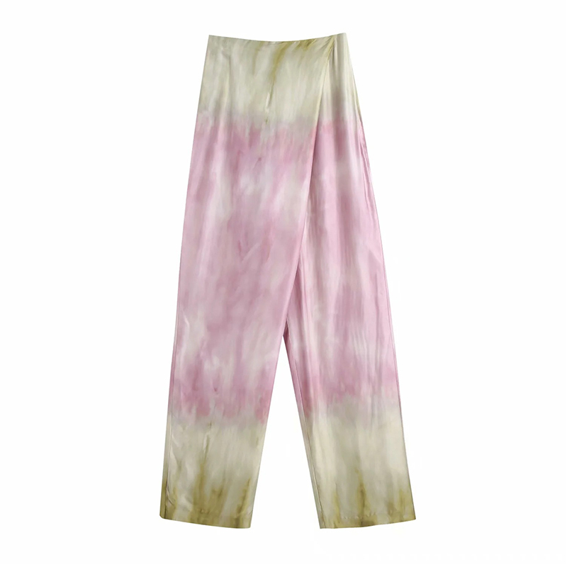 Satin Tie Dye Print Women's Pants Summer High Waist Fashion Ladies Long Trousers Loose Casual Holiday Female Pink Trouser 210524, As picture
Satin Tie Dye Print Women's Pants Summer High Waist Fashion Ladies Long Trousers Loose Casual Holiday Female Pink Trouser 210524, As picture