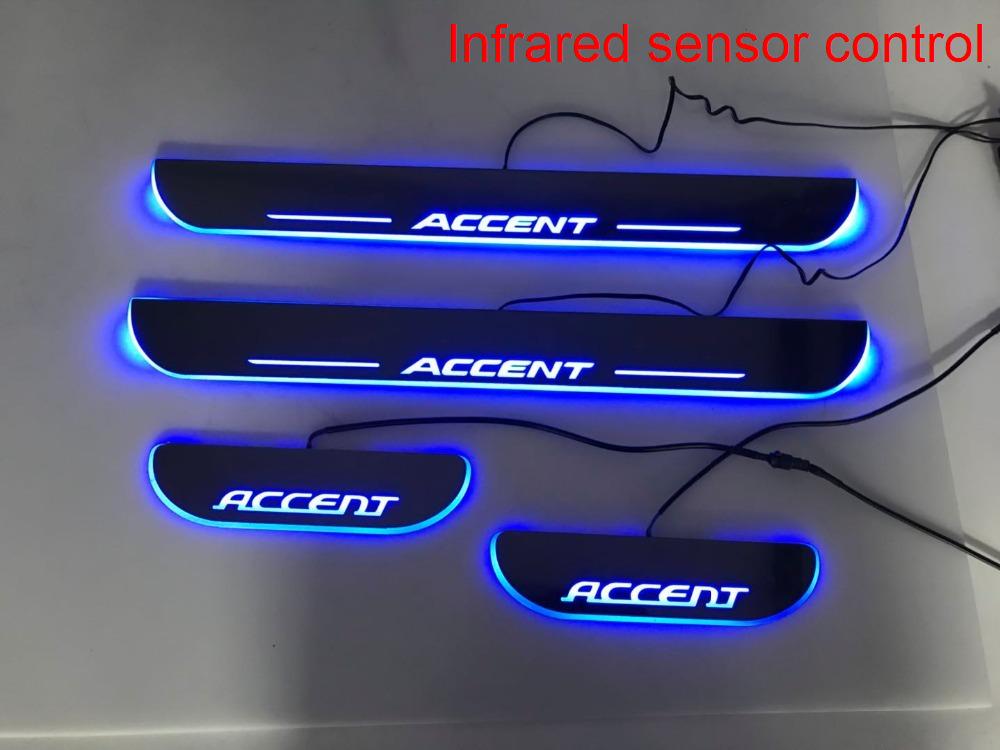 Infrared Sensor Control Led Door Sill Plate Strip Welcome Light Threshold Guard Protectors For Accent Solaris Interior&External Lights
Infrared Sensor Control Led Door Sill Plate Strip Welcome Light Threshold Guard Protectors For Accent Solaris Interior&External Lights