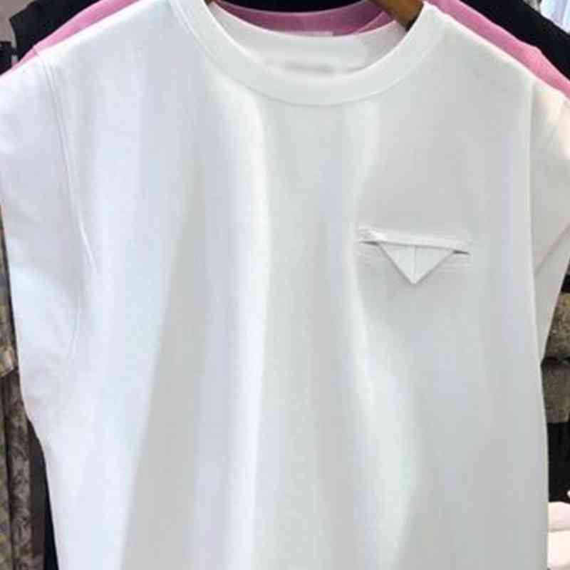 Nomikuma Summer New Sleeveless Graphic T Shirts Causal Solid O-neck Woman Tee Tops Korean Elegant Femme Tshirt 6H502 210427