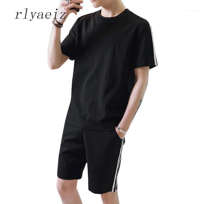 Men's Tracksuits Rlyaeiz S 2021 Casual Sporting Suit Men Summer Set Mens Tracksuit Striped Short-sleeve T Shirts + Shorts Male Sweat Suit1, Gray
Men's Tracksuits Rlyaeiz S 2021 Casual Sporting Suit Men Summer Set Mens Tracksuit Striped Short-sleeve T Shirts + Shorts Male Sweat Suit1, Gray