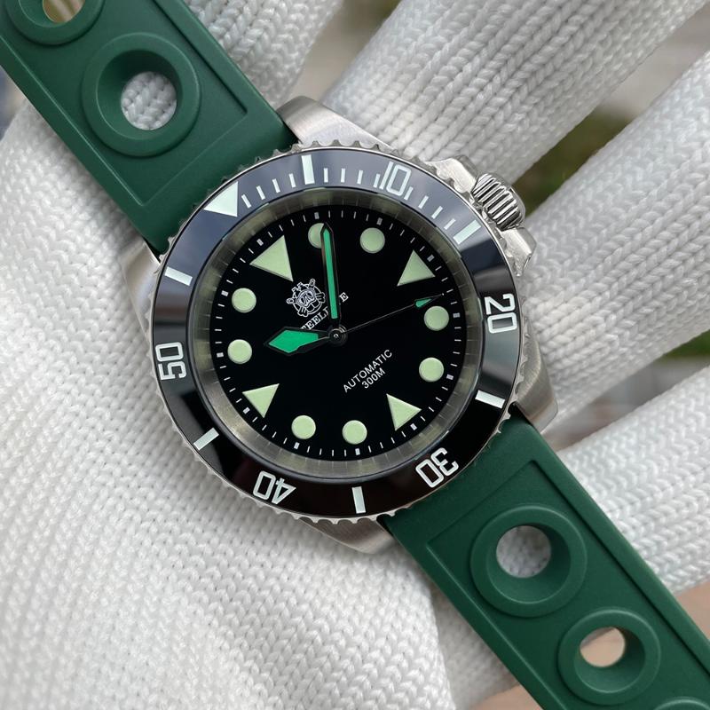 Wristwatches STEELDIVE SD1955 41mm Steel Diving Watch 300m Super Luminous Sport Luxury Stainless Automatic Man Gift No Date, 55-wf yellow hands
Wristwatches STEELDIVE SD1955 41mm Steel Diving Watch 300m Super Luminous Sport Luxury Stainless Automatic Man Gift No Date, 55-wf yellow hands