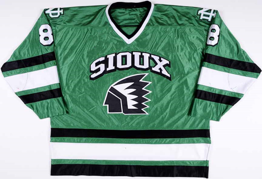 8 Mike Commodore North Dakota Fighting Sioux HOCKEY JERSEY Mens Embroidery Stitched Customize any number and name Jerseys, Green
8 Mike Commodore North Dakota Fighting Sioux HOCKEY JERSEY Mens Embroidery Stitched Customize any number and name Jerseys, Green