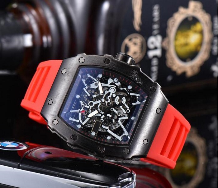 montre de luxe Mens Automatic Watch Rubber Silicone Stopwatch Super men dwellers waterproof watches, As pic
montre de luxe Mens Automatic Watch Rubber Silicone Stopwatch Super men dwellers waterproof watches, As pic