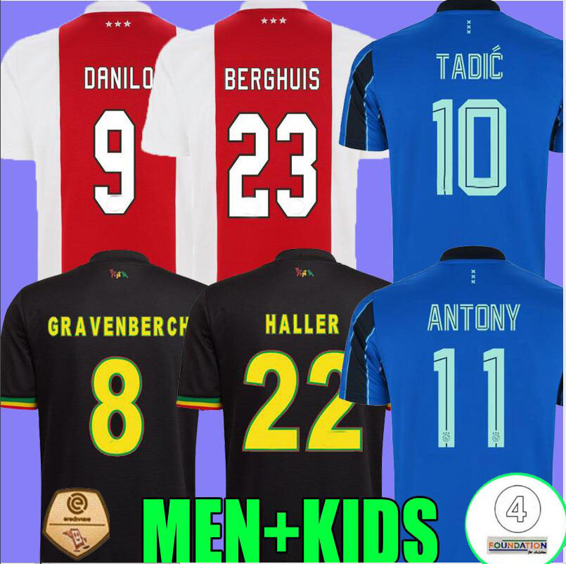 amsterdam jerseys 2021 2022 KUDUS ANTONY HALLER BLIND PROMES TADIC NERES CRUYFF 21 22 men + kids kit soccer football shirt ajaxuniform, Black;yellow
amsterdam jerseys 2021 2022 KUDUS ANTONY HALLER BLIND PROMES TADIC NERES CRUYFF 21 22 men + kids kit soccer football shirt ajaxuniform, Black;yellow
