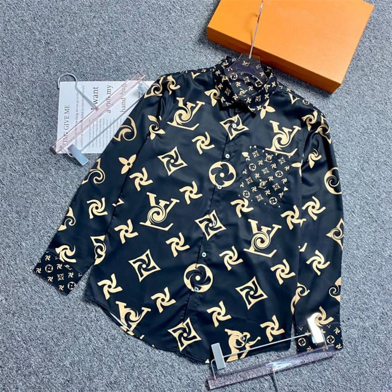 2021S High Quality Printed Shirt Men Cothing Business Plus Size Hawaii Fashion Long Sleeve Casual Print Blouse woman Shirts
2021S High Quality Printed Shirt Men Cothing Business Plus Size Hawaii Fashion Long Sleeve Casual Print Blouse woman Shirts