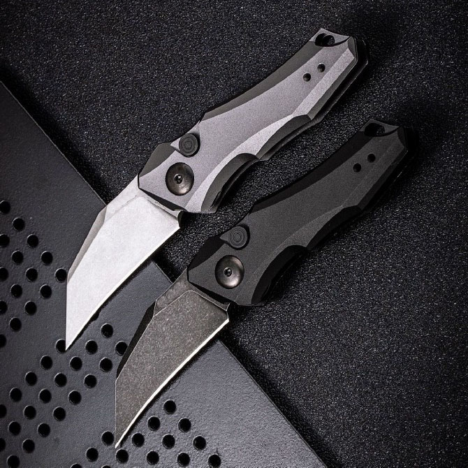 High Quality KS 7350 Automatic Tactical Folding Knife 9Cr18Mov Black/White Stone Wash Blade 6061-T6 Handle EDC Pocket Knives With Retail Box
High Quality KS 7350 Automatic Tactical Folding Knife 9Cr18Mov Black/White Stone Wash Blade 6061-T6 Handle EDC Pocket Knives With Retail Box
