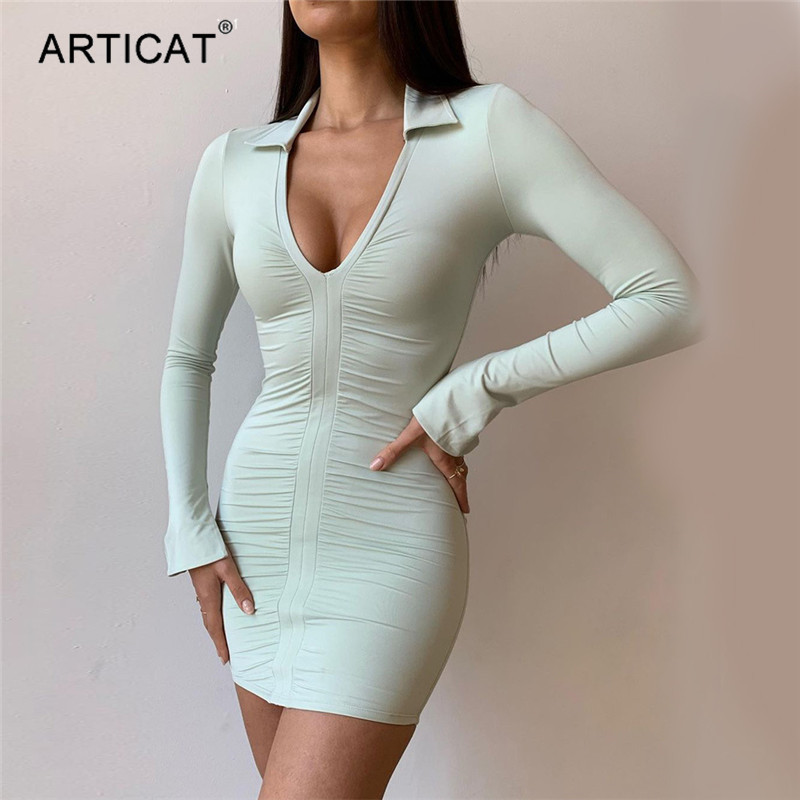 elegant long sleeve bodycon dresses for women 2021 summer v-neck skinny mini dress green ladies fashion party vestidoshigh quality, Black;gray
elegant long sleeve bodycon dresses for women 2021 summer v-neck skinny mini dress green ladies fashion party vestidoshigh quality, Black;gray