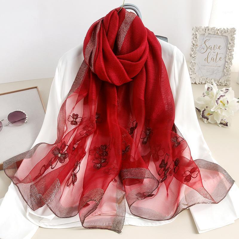 Scarves 2021 Luxury Silk Embroidery Scarf Women Wool Winter Pashmina Shawls Wraps Solid Glitter Bandana Stole, Blue;gray
Scarves 2021 Luxury Silk Embroidery Scarf Women Wool Winter Pashmina Shawls Wraps Solid Glitter Bandana Stole, Blue;gray