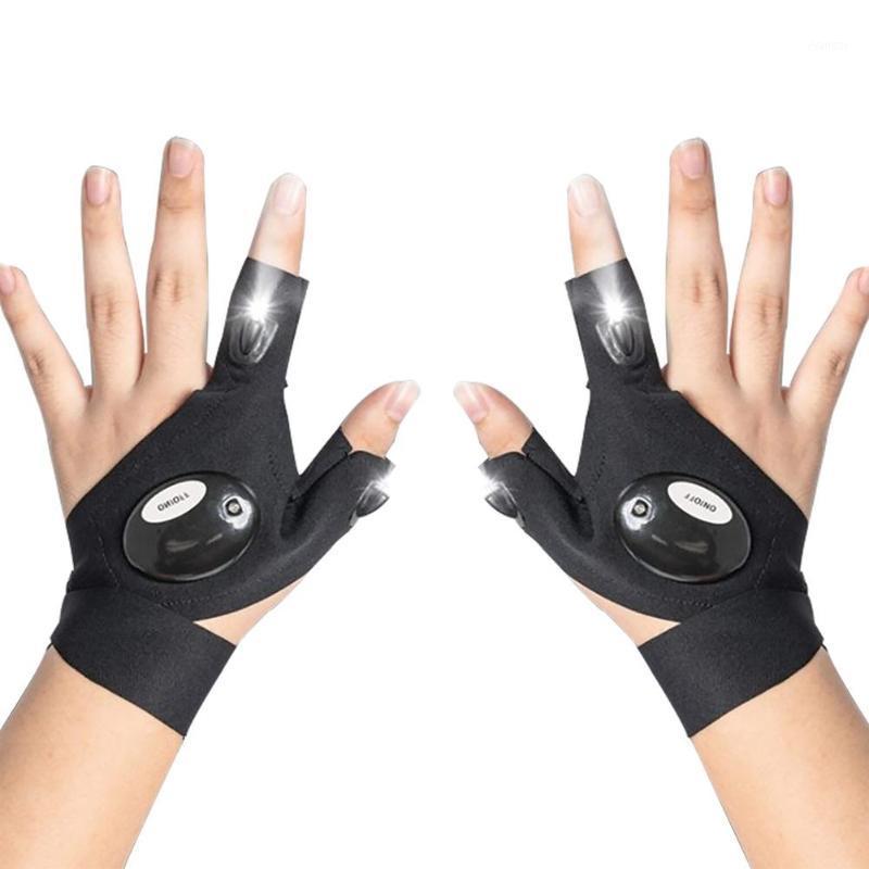 Cycling Gloves 2 LED Outdoor Luminous Fishing Half-finger With Lighted Night Running And Riding Fingerless1, Left hand
Cycling Gloves 2 LED Outdoor Luminous Fishing Half-finger With Lighted Night Running And Riding Fingerless1, Left hand