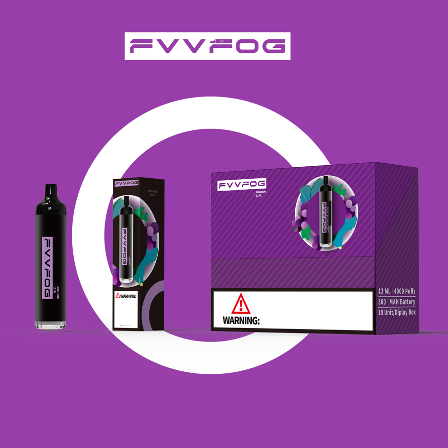 Exclusive original FVVFOG Disposable E cigarettes 4000 Puffs Battery capacity 12 ml Content 0-5% can be customized 10 colors available Synthetic NIC
Exclusive original FVVFOG Disposable E cigarettes 4000 Puffs Battery capacity 12 ml Content 0-5% can be customized 10 colors available Synthetic NIC