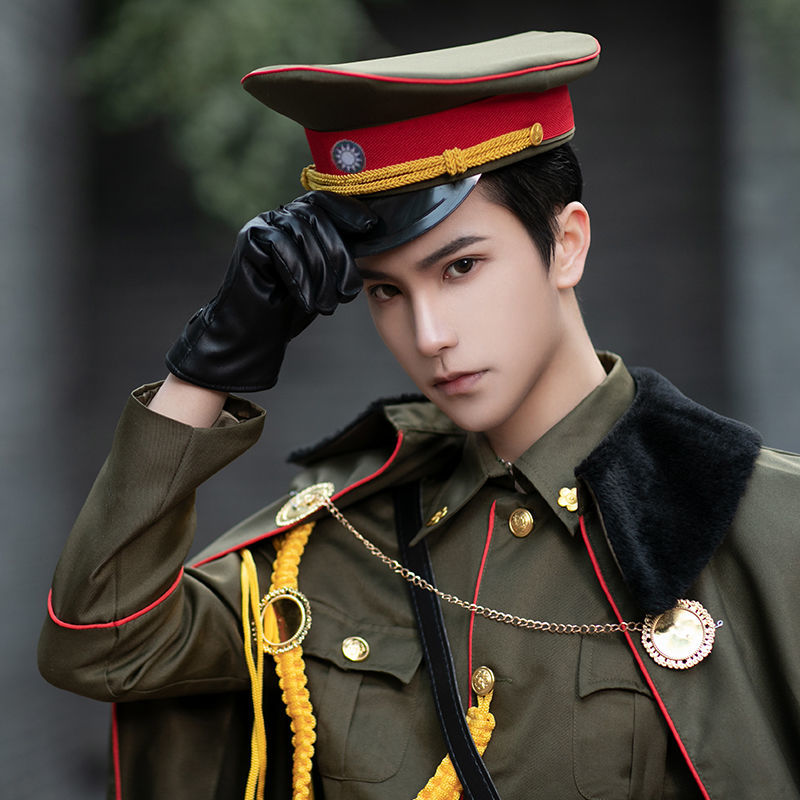 Warlord Suit Handsome Uniform Military Uniform The Mystic Nine Big Buddha Same Style Warlord Suit Performance Wear Cosplay Suit, Single cloak
Warlord Suit Handsome Uniform Military Uniform The Mystic Nine Big Buddha Same Style Warlord Suit Performance Wear Cosplay Suit, Single cloak