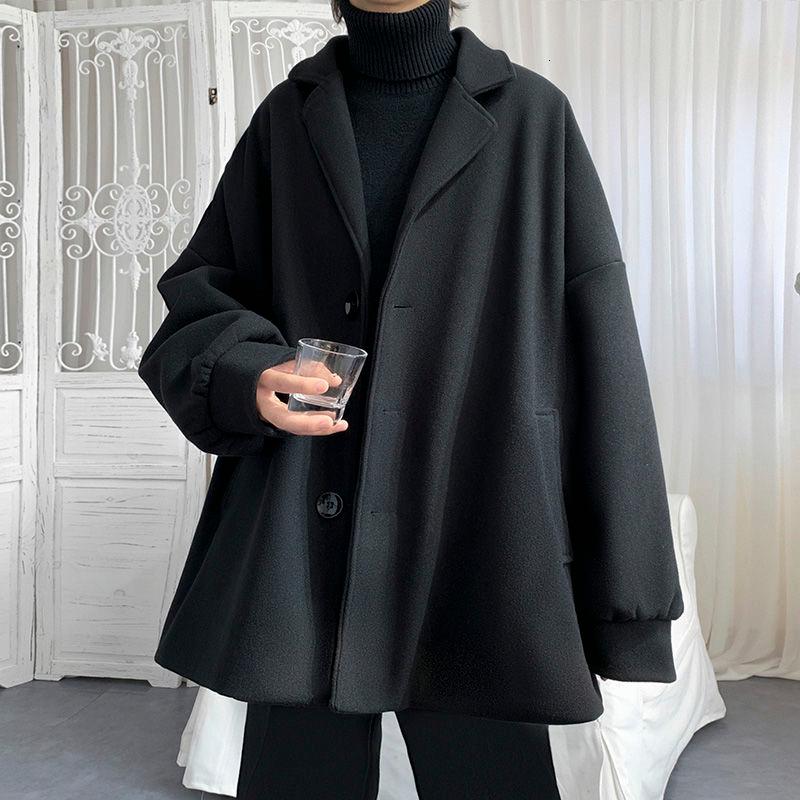 Men' Wool & Blends Coat Loose Suit Solid Color Nylon Jaket Clothes Casual Tidal Current Streetwear Couples Fashion The Listing, Black
Men' Wool & Blends Coat Loose Suit Solid Color Nylon Jaket Clothes Casual Tidal Current Streetwear Couples Fashion The Listing, Black