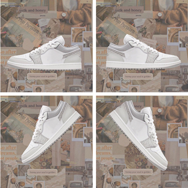 2021 Low PRM Elephant Print Running Shoes 1 1s Berlin Limit White Grey Crackle Men Women Fashion Sneakers
2021 Low PRM Elephant Print Running Shoes 1 1s Berlin Limit White Grey Crackle Men Women Fashion Sneakers