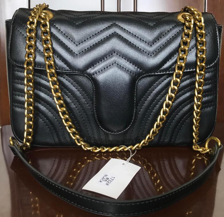Top Quality 5colors Famous brand women designer Shoulder bag leather chain bag Cross body Pure color womens handbag crossbody bag purse, Black
Top Quality 5colors Famous brand women designer Shoulder bag leather chain bag Cross body Pure color womens handbag crossbody bag purse, Black