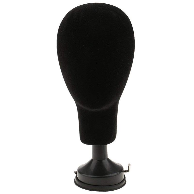 New Style Base Plate Styrofoam Mannequin Head Model Wigs Caps Glasses Display Stand Holder