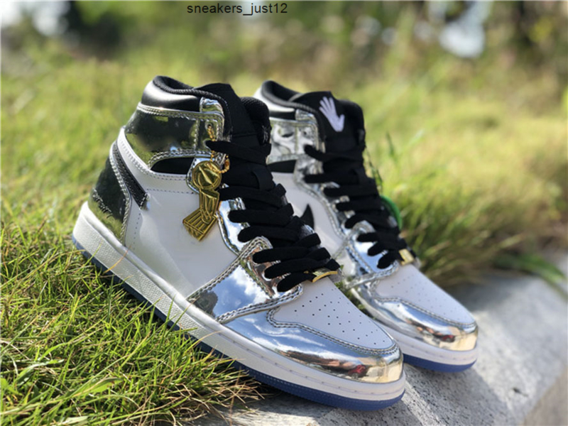 Genuine Jumpman 1 High Top Basketball Shoes Silver Reflective Men's Sports Shoelaces Shoebox Full Size 40.5--47.5, Box
Genuine Jumpman 1 High Top Basketball Shoes Silver Reflective Men's Sports Shoelaces Shoebox Full Size 40.5--47.5, Box