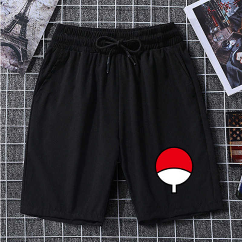 Anime T-Shirt Itachi Cosplay Costume Black Short Sleeve Fashion Sharingan Costumes Suit Y0913