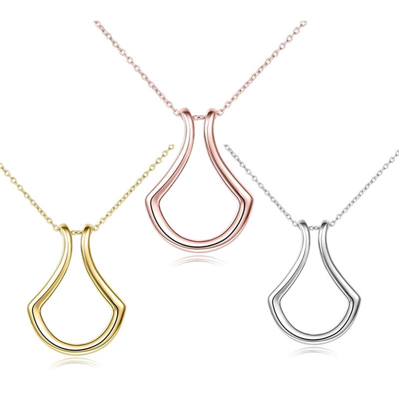 Pendant Necklaces Horseshoes Necklace For Women Elegant U-shaped Thin Clavicle Chain Valentine's Day Anniversary Gift
Pendant Necklaces Horseshoes Necklace For Women Elegant U-shaped Thin Clavicle Chain Valentine's Day Anniversary Gift