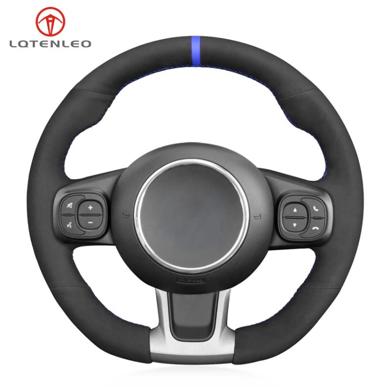 Steering Wheel Covers LQTENLEO Black Suede Hand-stitched Car Cover For 500 500C 2021-2021 Abarth 595 595C 695 695C
Steering Wheel Covers LQTENLEO Black Suede Hand-stitched Car Cover For 500 500C 2021-2021 Abarth 595 595C 695 695C