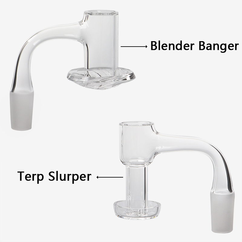 full weld/fully fused Smoking Accessories Beveled Edge Terp Slurpers Blender Quartz Banger 10mm 14mm 18mm 20mmOD Two Styles Nails For Glass Bongs
full weld/fully fused Smoking Accessories Beveled Edge Terp Slurpers Blender Quartz Banger 10mm 14mm 18mm 20mmOD Two Styles Nails For Glass Bongs