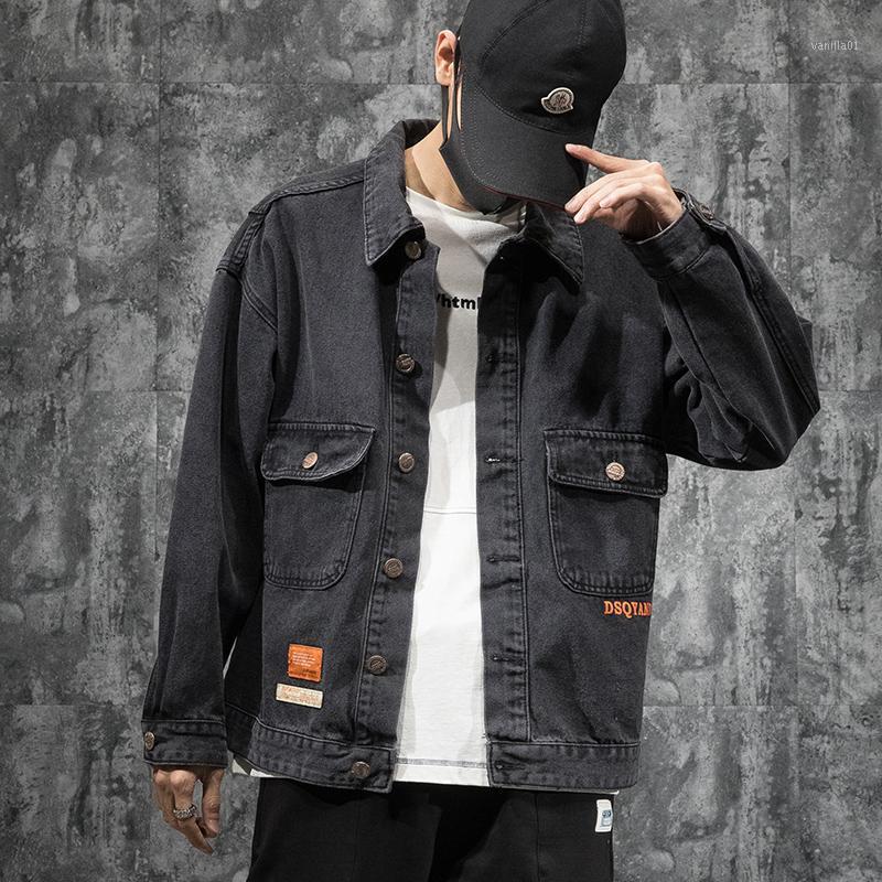 Plus Size Denim Jacket Men Spring Korean Style Loose Casual Tooling Fashion Giubbotto Uomo Mens Clothing DI50JK Men's Jackets, Style3
Plus Size Denim Jacket Men Spring Korean Style Loose Casual Tooling Fashion Giubbotto Uomo Mens Clothing DI50JK Men's Jackets, Style3