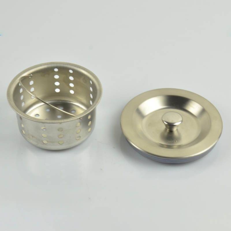 1 pcs Stainless Steel Bathroom supplies Waste Bin Filter Stopper Kitchen Gadgets Pool Basket Water Funnel Sink Basin Strainers