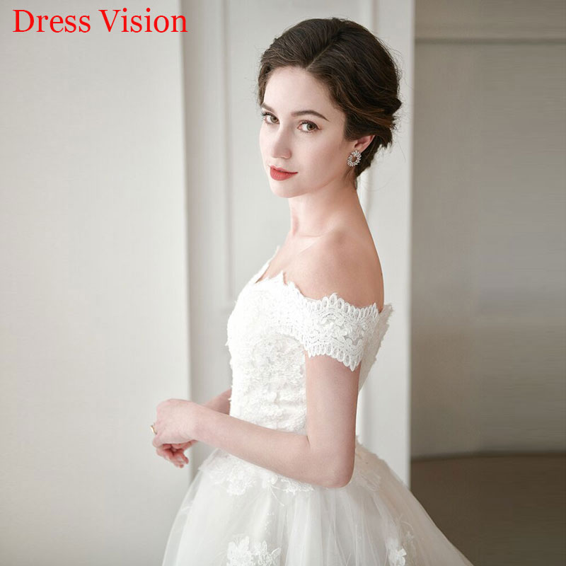 Lace Appliques Off The Shoulder Wedding Dress Vestido De Novia Robe De Mariee Robe De Soiree Bride To Be, White
Lace Appliques Off The Shoulder Wedding Dress Vestido De Novia Robe De Mariee Robe De Soiree Bride To Be, White